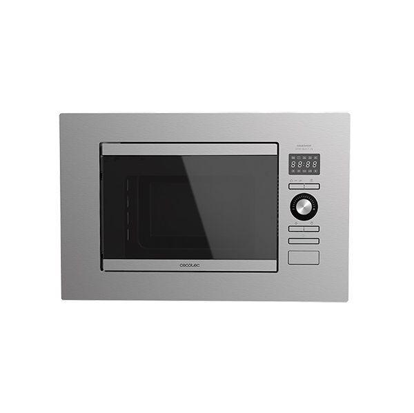 Micro-ondas com Grelhador de Encastre CECOTEC GrandHeat 2090 Built-In Steel (800 W - 1000 W - 20 L - Prateado), miniatura 2
