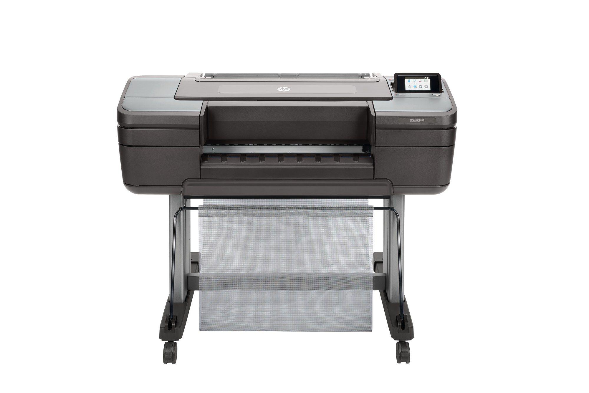Impressora de Grande Formato HP DesignJet Z6 24-in PostScript (USB Type A - Preto), miniatura 10