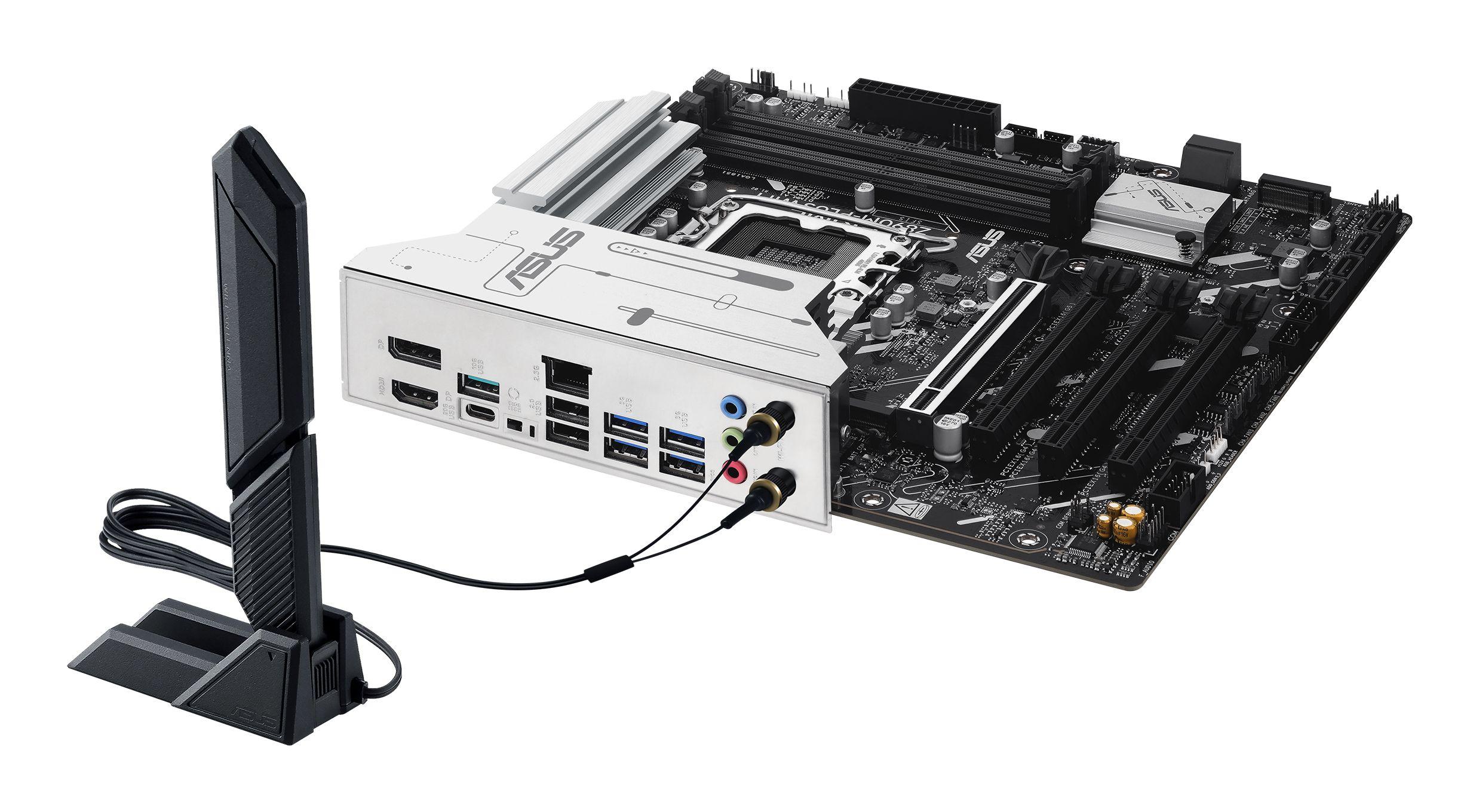 Motherboard ASUS PRIME Z890M-PLUS WIFI (LGA 1851 (Socket V1) - Intel Core Ultra - micro-ATX - Preto e Alumínio), miniatura 11
