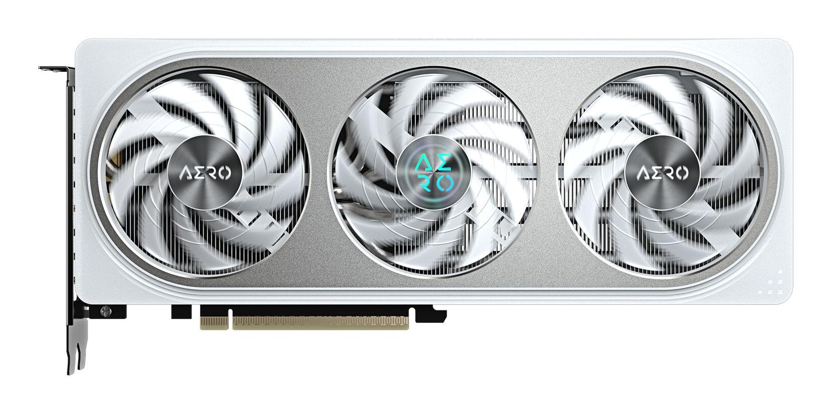 Placa Gráfica GIGABYTE GeForce RTX 5060 Ti AERO OC 8G (GeForce RTX 5060 Ti - 28000 MHz - 8 GB - Branco) — miniatura 2