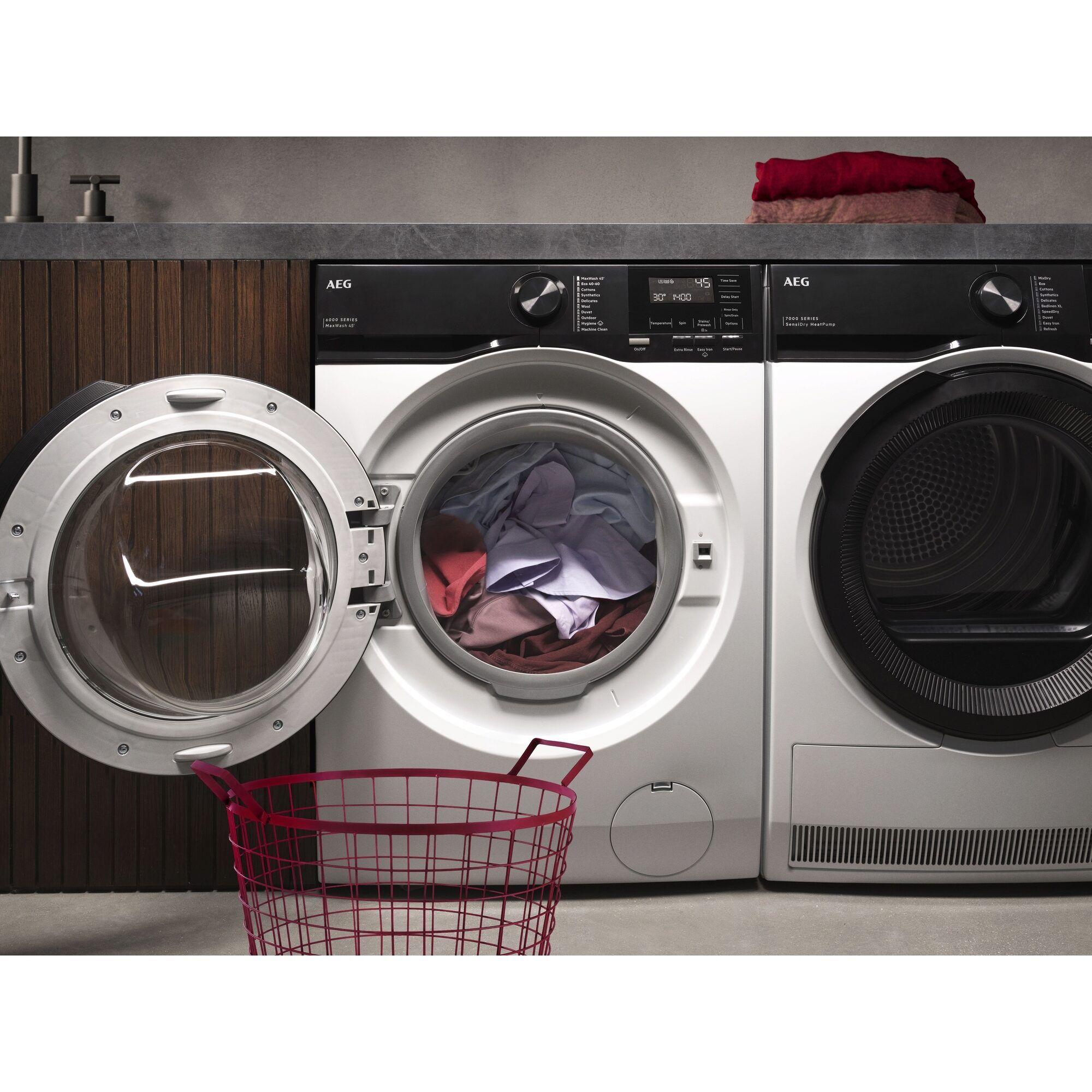 Máquina de Lavar Roupa Independente AEG LFE6G54H2B (1400 RPM - B - 52 l - Branco), miniatura 3