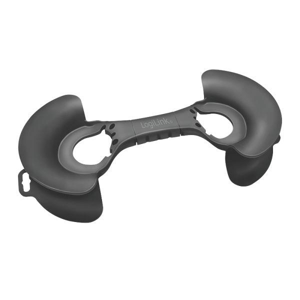 Enrolador de Cabos LOGILINK KAB0068 (Polipropileno - Preto)