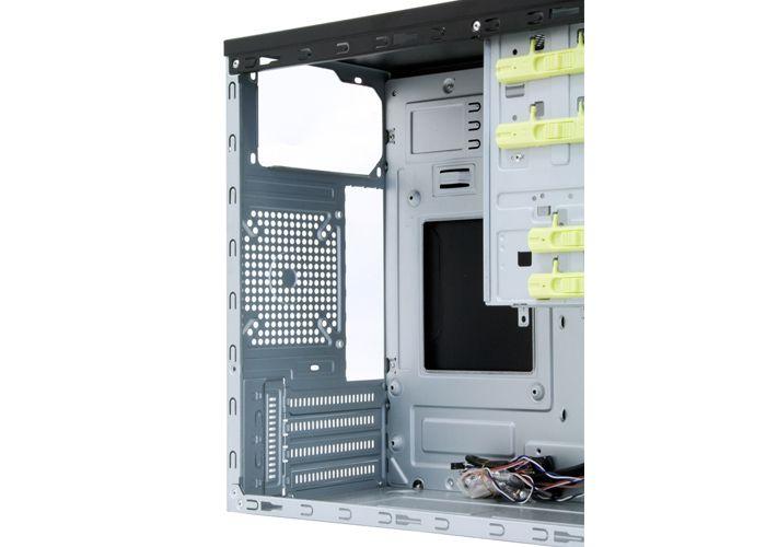 Caixa Micro-ATX CHIEFTEC HT-01B-350GPB (Micro ATX - 350 W - Midi Tower - Preto) — miniatura 4