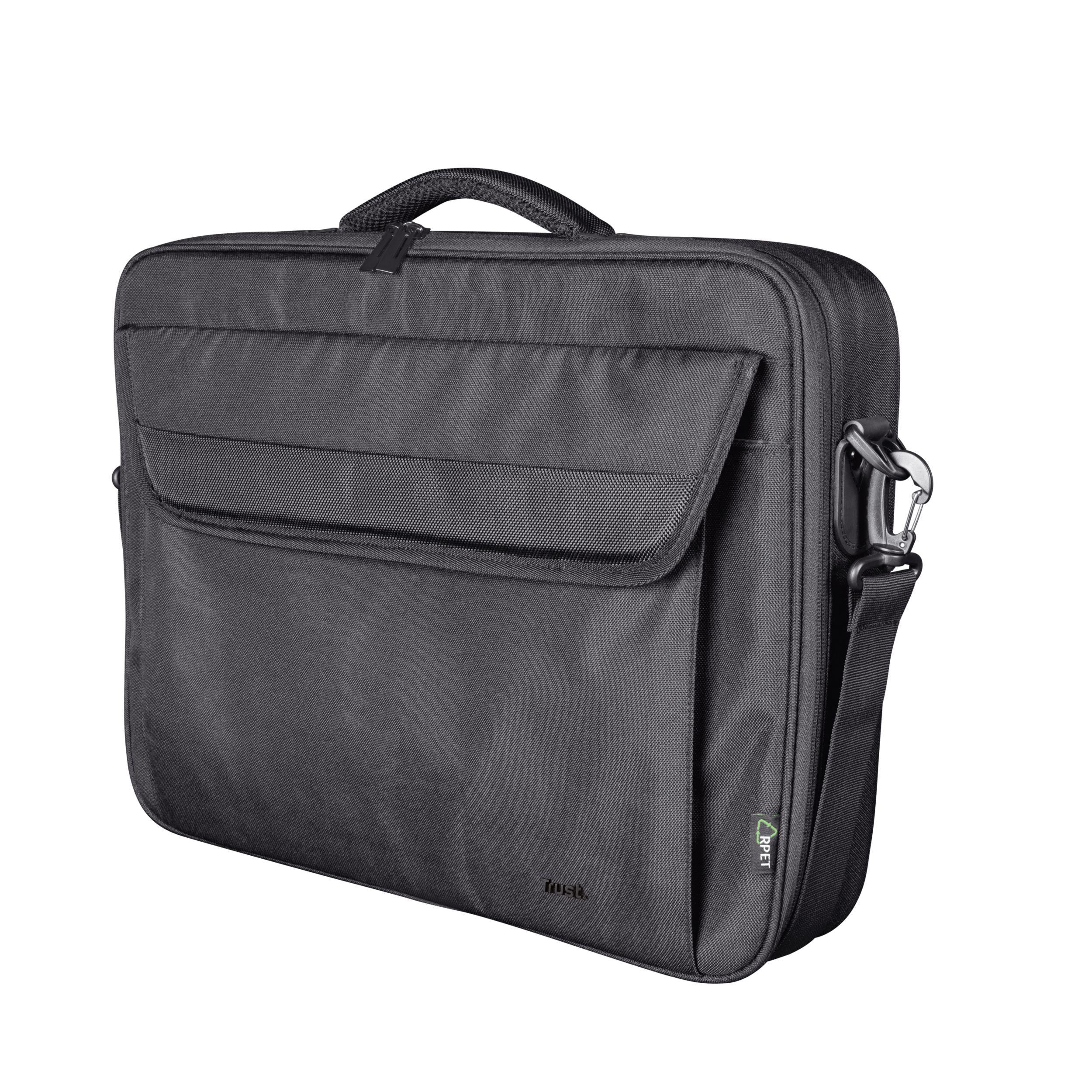 Mala para Portátil TRUST Atlanta (16" - Poliéster - 40,6 cm - Preto)