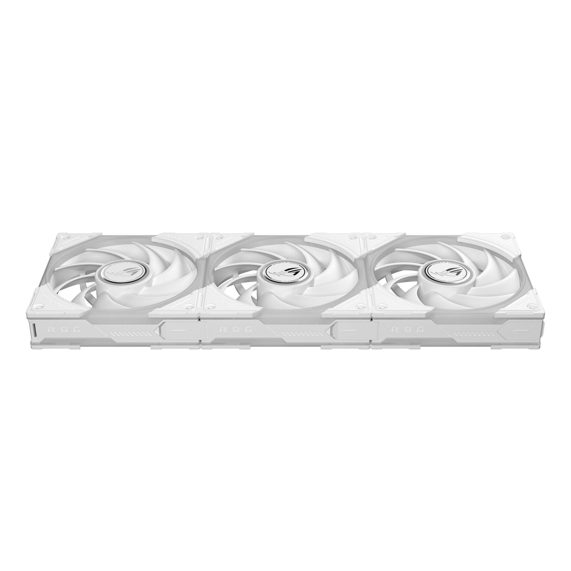 Ventoinha para Caixa de Computador ASUS ROG Eurux GR120 ARGB (Branco) — miniatura 3
