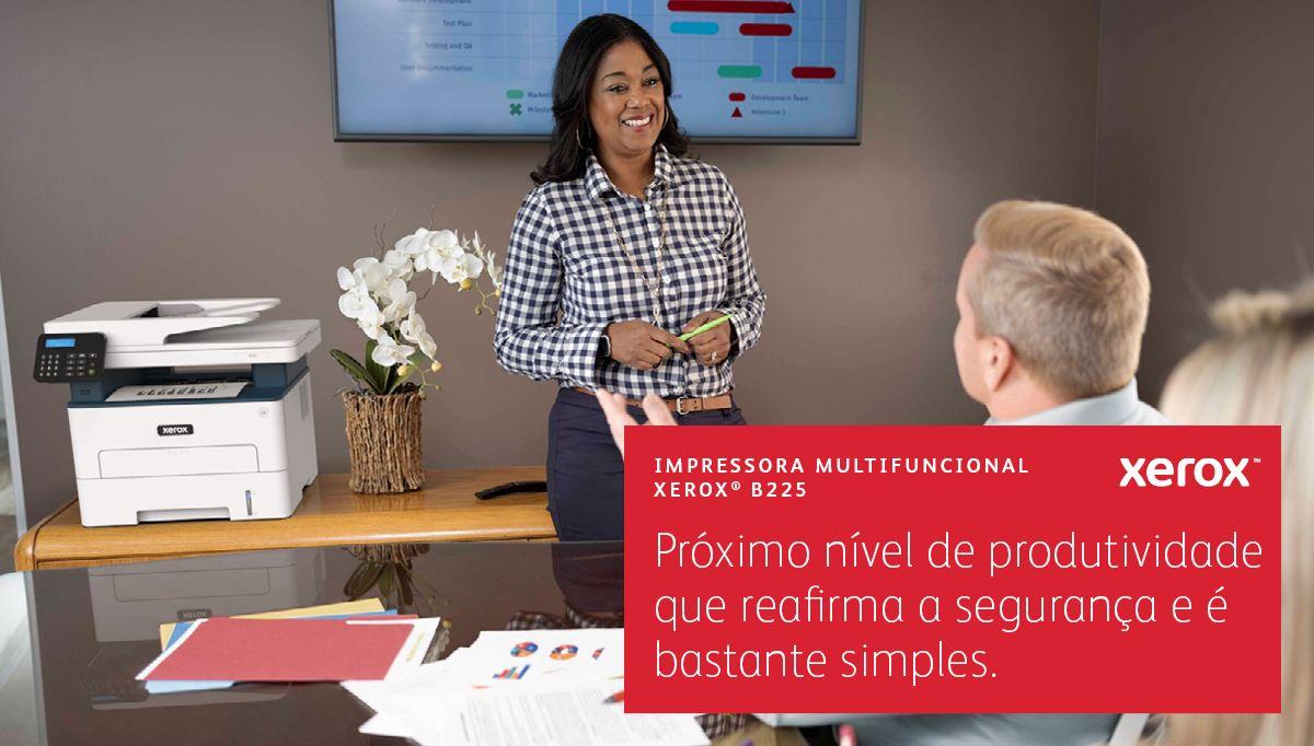 Impressora Multifunções XEROX B225V_DNI (A4 - Impressão a preto e branco - 251 folhas - Azul e Branco) — miniatura 8