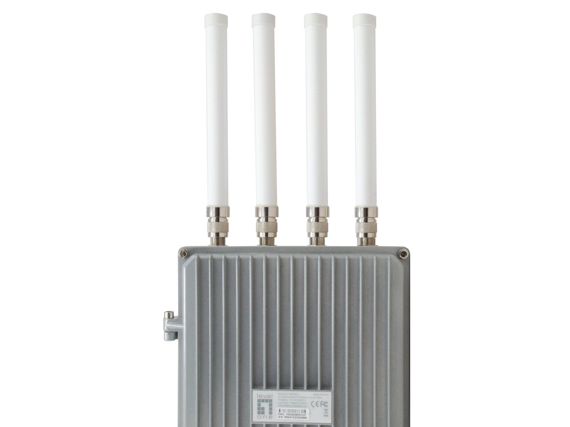Antena Omnidirecional LEVELONE OAN-4058 (2.4-5 GHz - 1 unidade - Branco), miniatura 7
