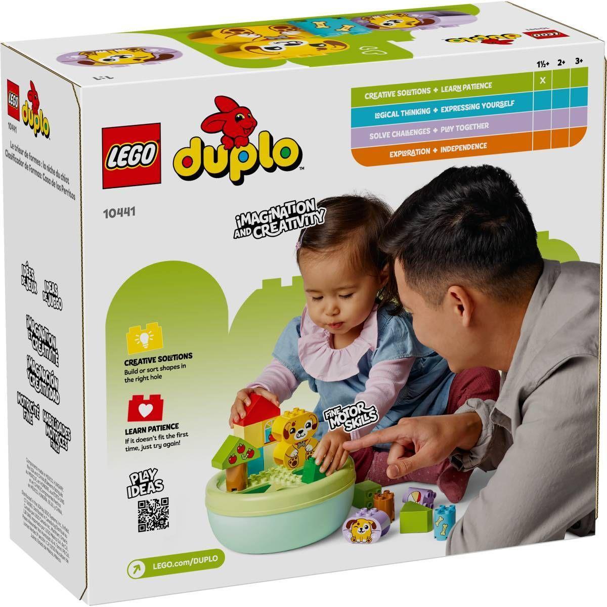 LEGO 10441 Duplo Organizador de Formas: Casa de Cachorrinho (1+ anos - 17 peças), miniatura 6