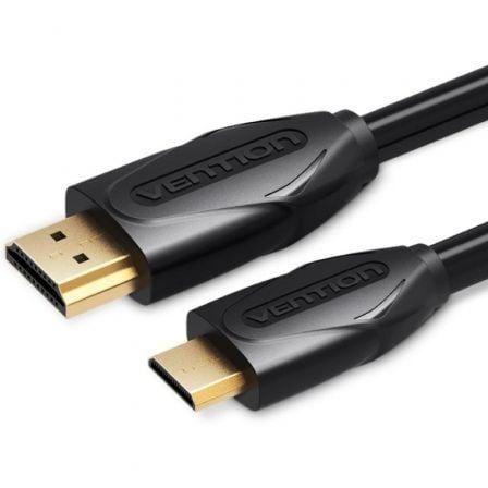 Cabo HDMI para Mini HDMI VENTION VAA-D02-B150 (1,5 m - HDMI Type A - HDMI Type C - Preto)