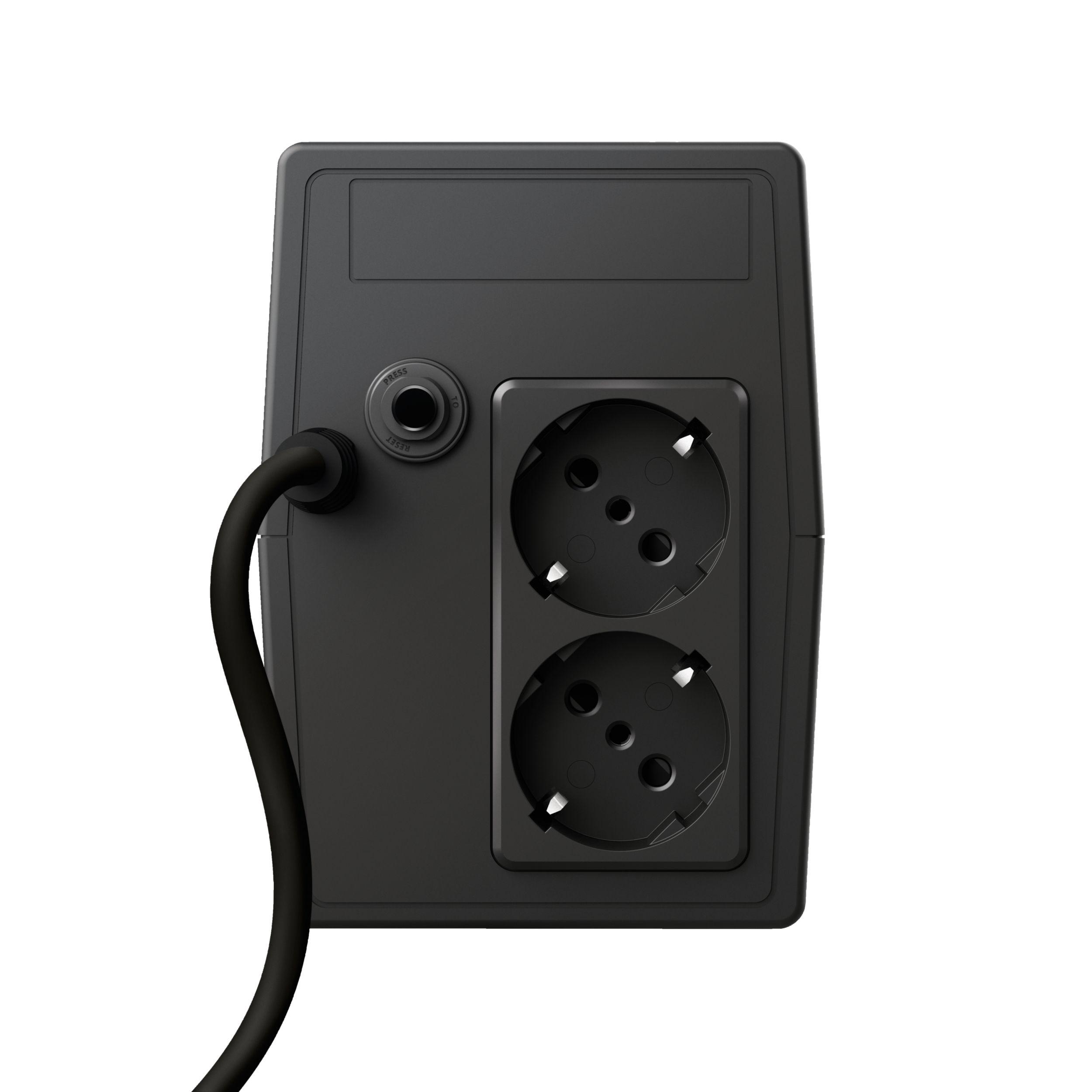 UPS TRUST Paxxon 23503 (Schuko - Preto) — miniatura 4