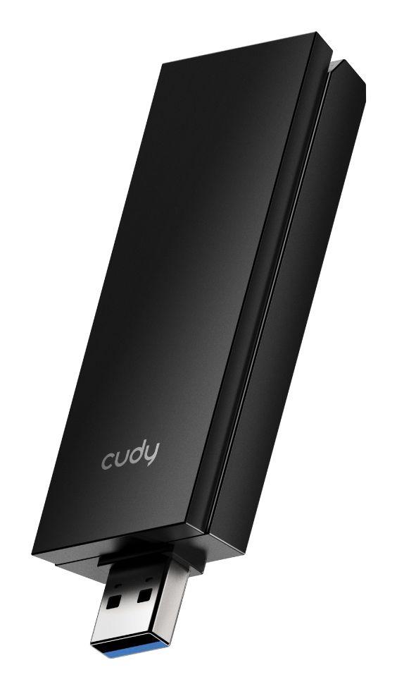 Adaptador USB Wi-Fi CUDY WU6500 (Wi-Fi 7 - 2882,688 Mbit/s - 3.2 Gen 1 - Preto), miniatura 4