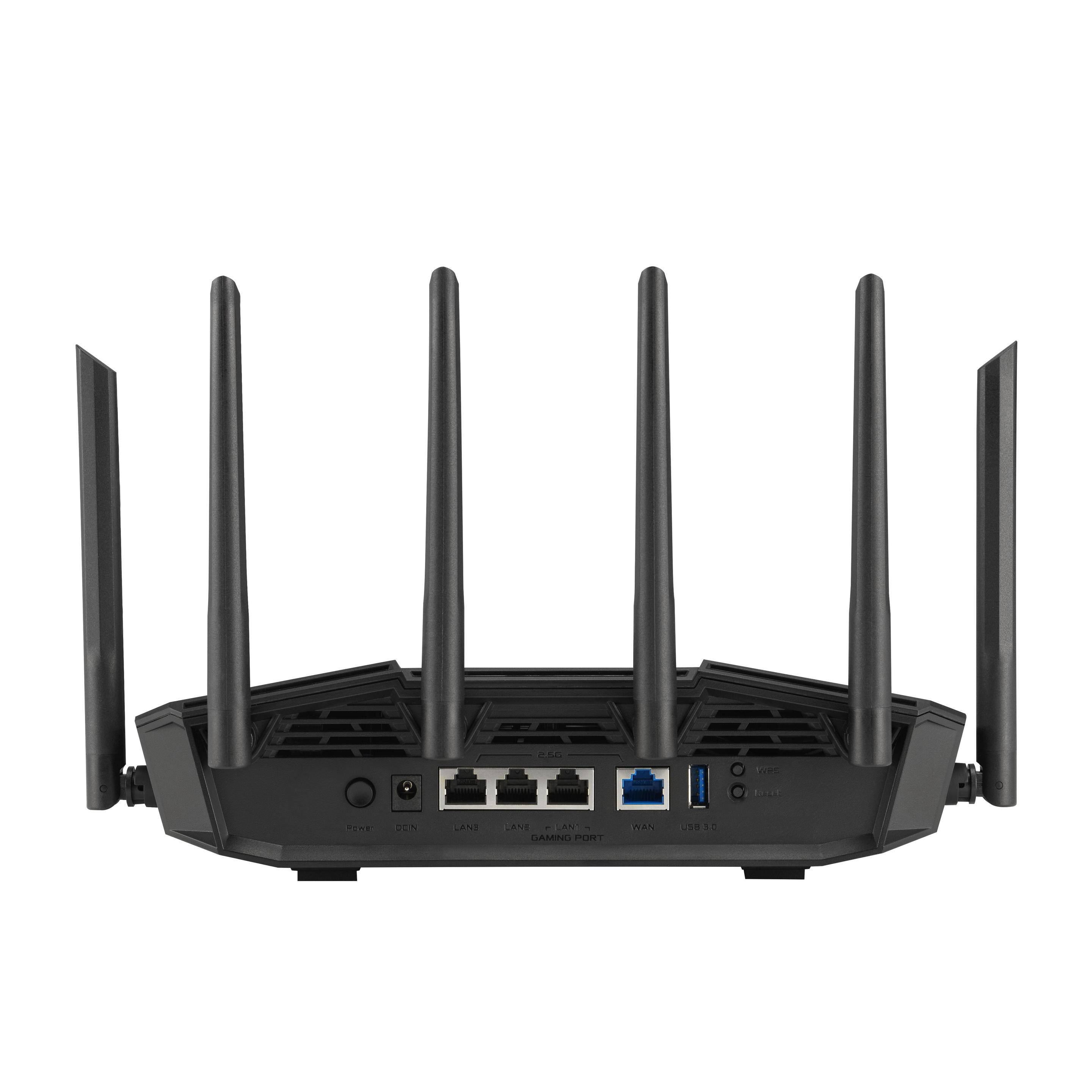 Router ASUS TUF Gaming BE9400 (Wi-Fi 7 - 9400 Mbit/s - 2.5 Gigabit Ethernet - Preto), miniatura 2