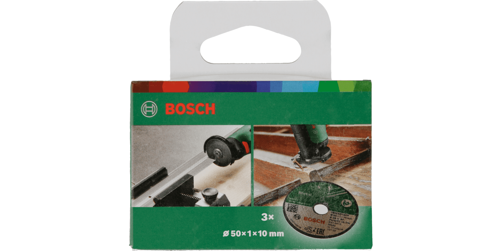 Disco de Corte BOSCH 1600A01S5Y (50 x 1,0 x 10 mm - Conjunto de 3) — miniatura 3