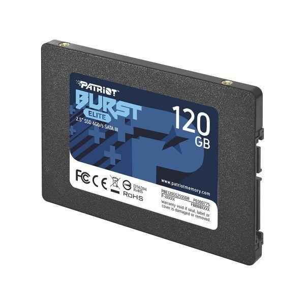 SSD PATRIOT Burst Elite PBE120GS25SSDR (120 GB - 2,5" - SATA - Preto) — miniatura 2