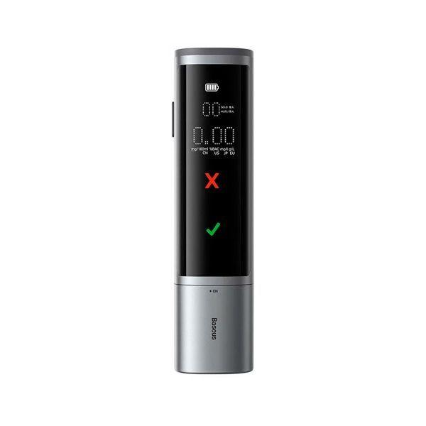 Alcoolímetro BASEUS SafeJourney Pro (Cinzento) — miniatura 2