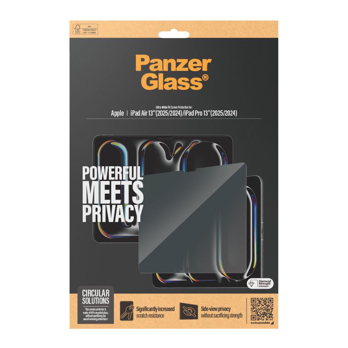 Protetor de Ecrã PANZERGLASS P2835 (Privacidade 2 Vias - 13" - Transparente) — miniatura 3
