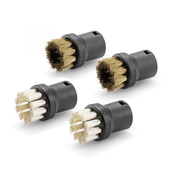 Conjunto de Escovas KÄRCHER 2.863-335.0 (Altura 4 cm - Preto, Castanho e Branco)