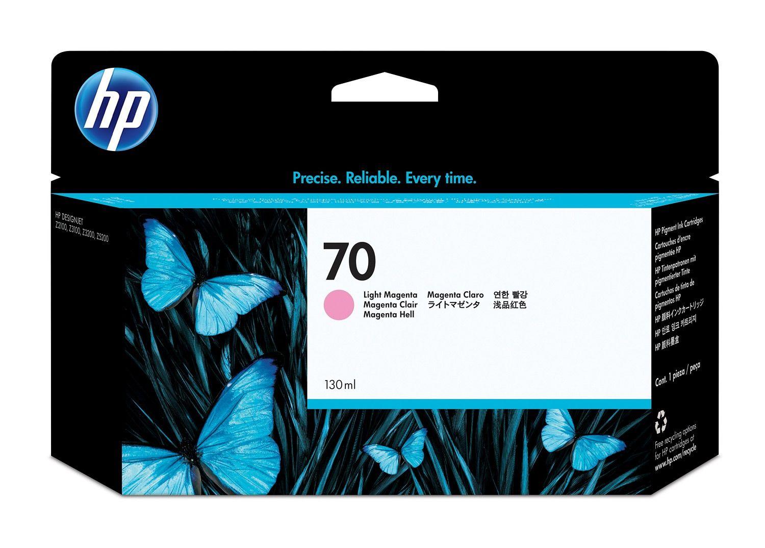 Tinteiro HP 70 C9455A (Magenta claro)