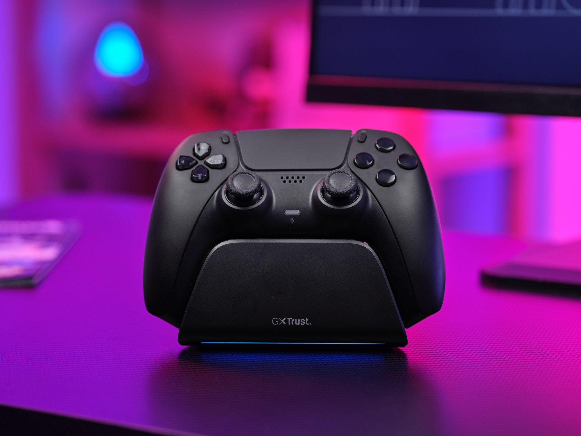 Estação de Carregamento TRUST GXT255 (PlayStation - USB Type-A para USB Type-C - Preto), miniatura 9
