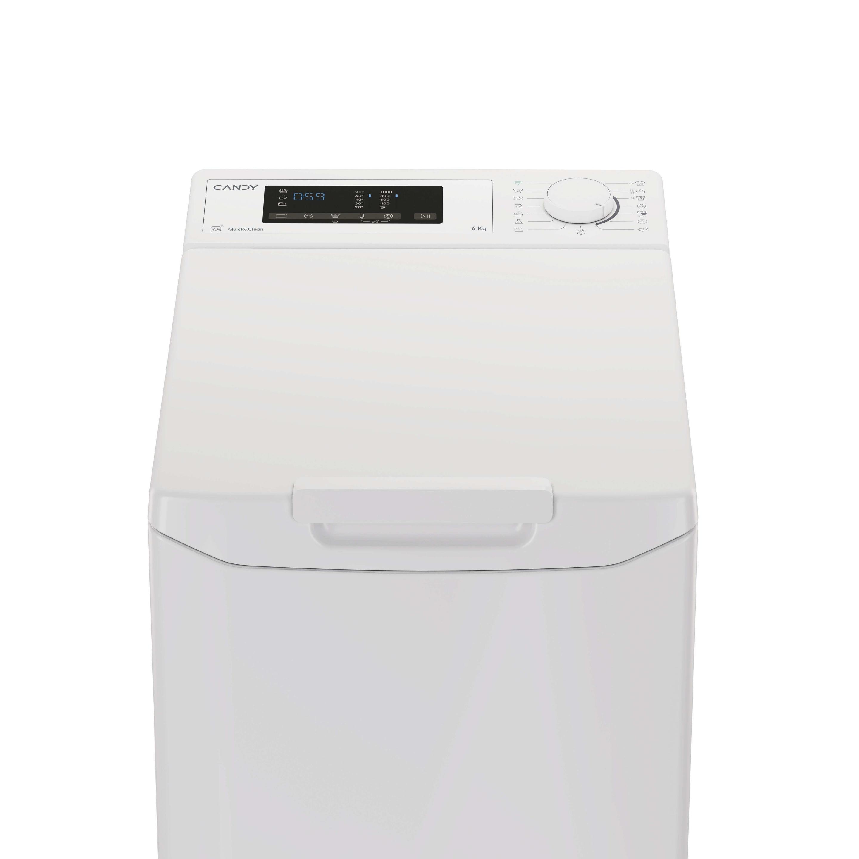 Máquina de Lavar Roupa Independente CANDY TCA063D3-S (1000 RPM - C - B - Branco), miniatura 3