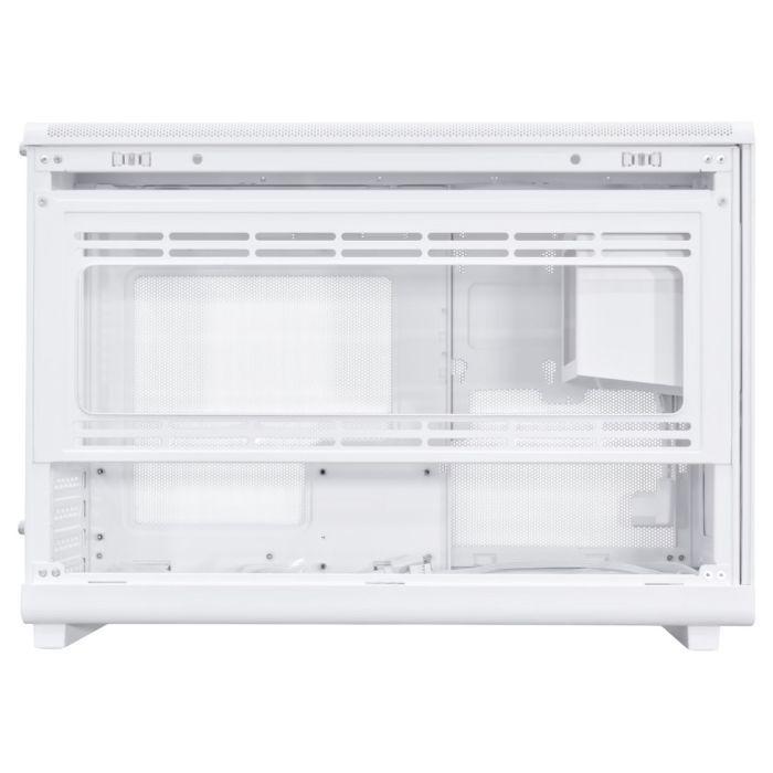 Caixa Micro-ATX LIAN LI A3W-WDG (Micro ATX, Mini-ITX - Micro Tower - Branco/Madeira) — miniatura 3