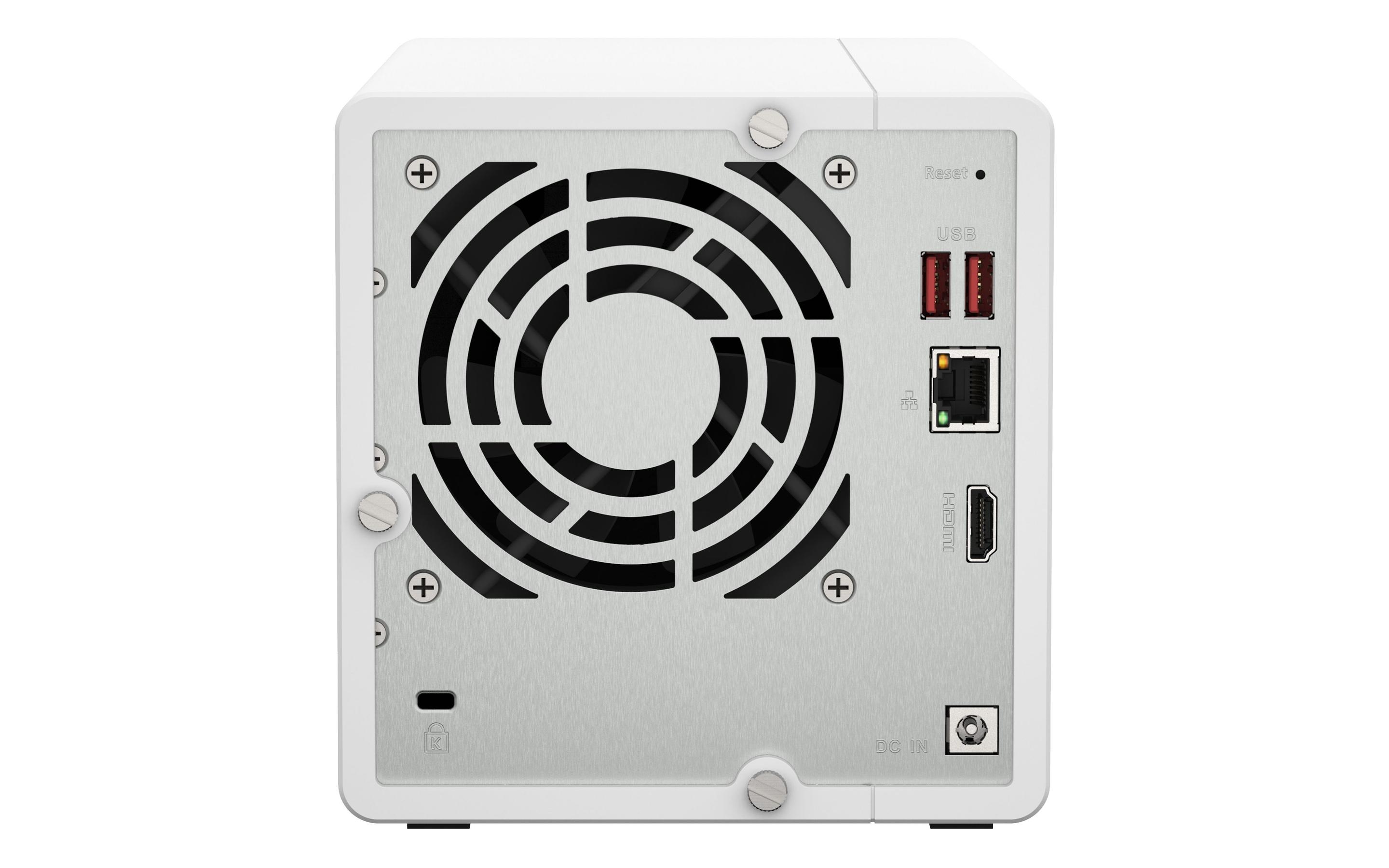 NAS QNAP TS-364-8G (Serial ATA II, Serial ATA III - 8 GB - 3 baias - Branco), miniatura 2