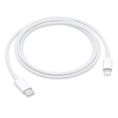 Cabo USB-C para Lightning APPLE MUQ93ZM/A (1 m - USB-C - Branco)