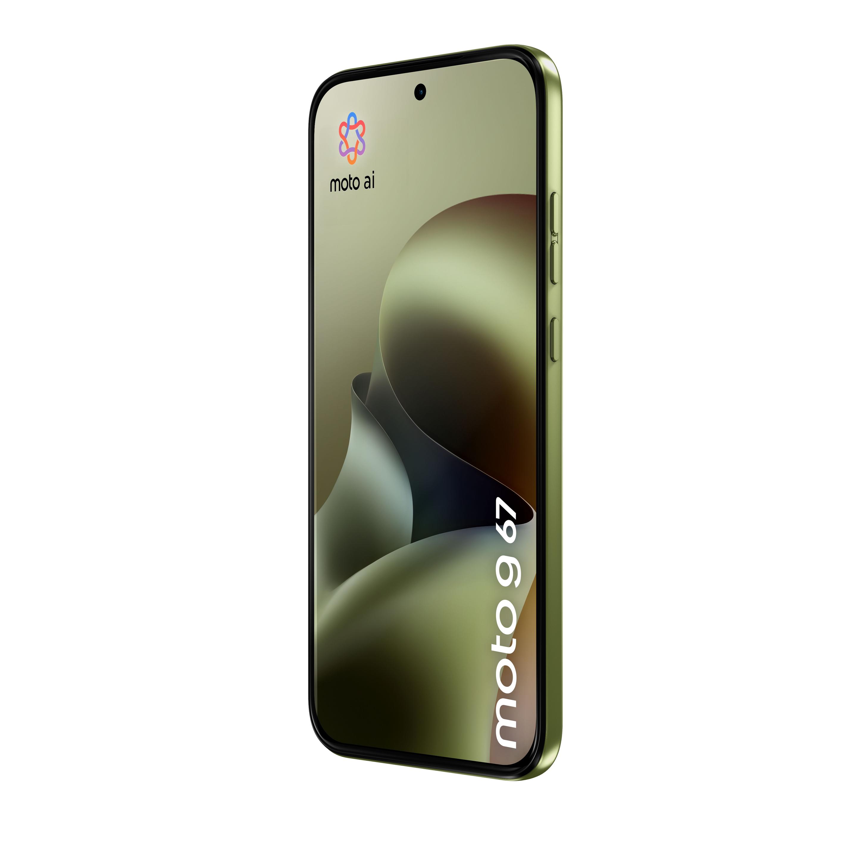 Smartphone MOTOROLA moto g67 5G (4GB/128GB - 6,8" - Verde), miniatura 5