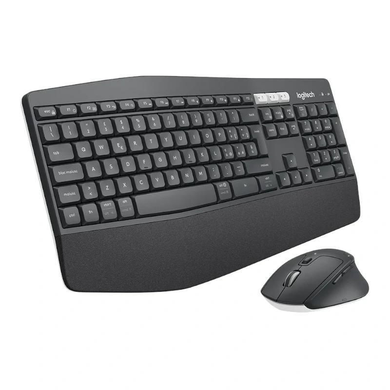 Teclado e Rato LOGITECH MK850 Performance (Espanhol - Tamanho completo - RF Wireless+Bluetooth - Preto) — miniatura 2