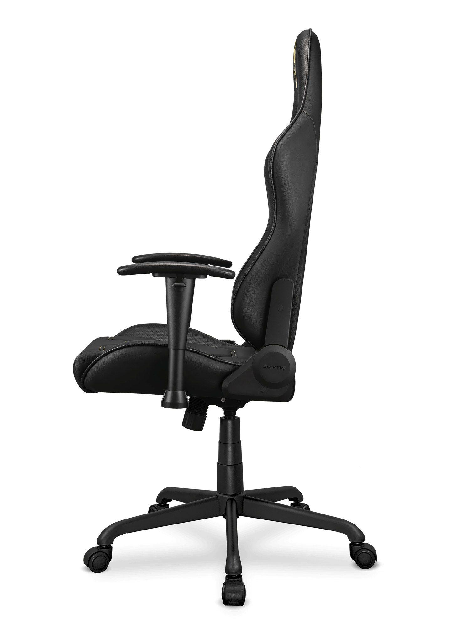 Cadeira Gaming COUGAR Armor Elite Royal (120 kg - 133 cm - 90–160° - Preto/Dourado), miniatura 3