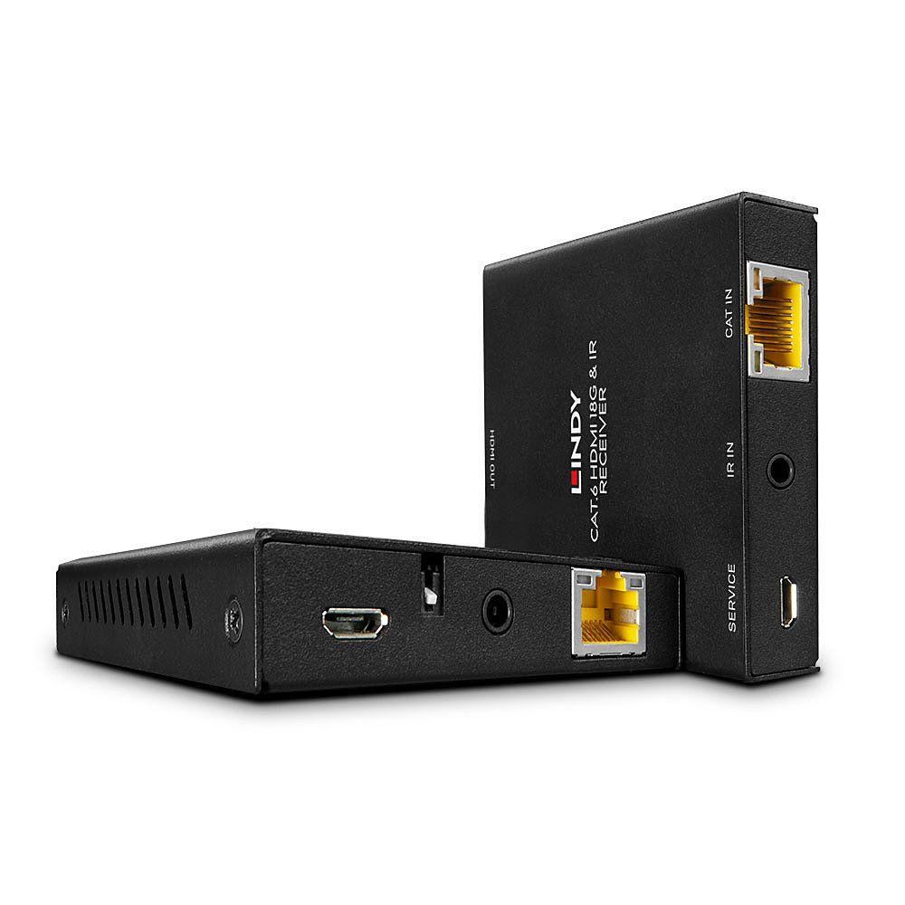 Extensor HDMI LINDY 38205 (60 Hz - Preto)