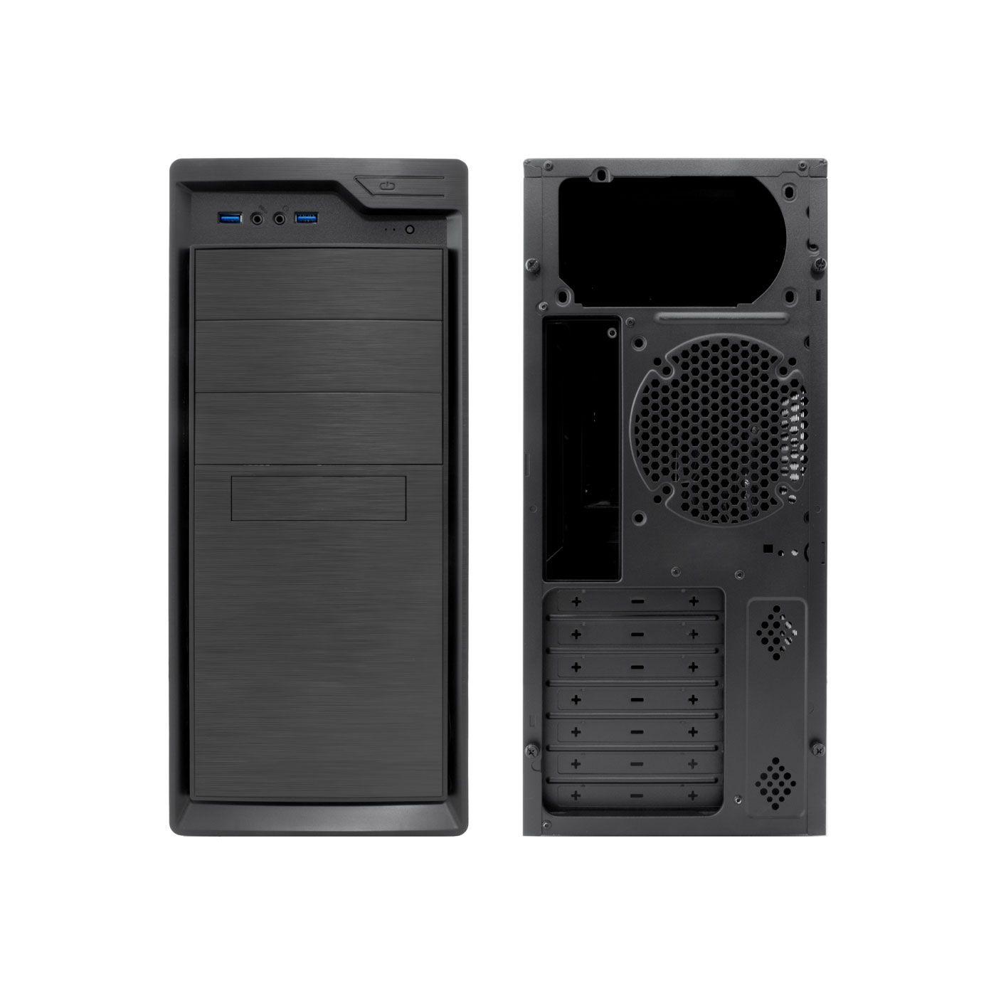 Caixa de Computador COOLBOX F800U3-0 (Midi Tower - SGCC, Aço - Preto) — miniatura 6