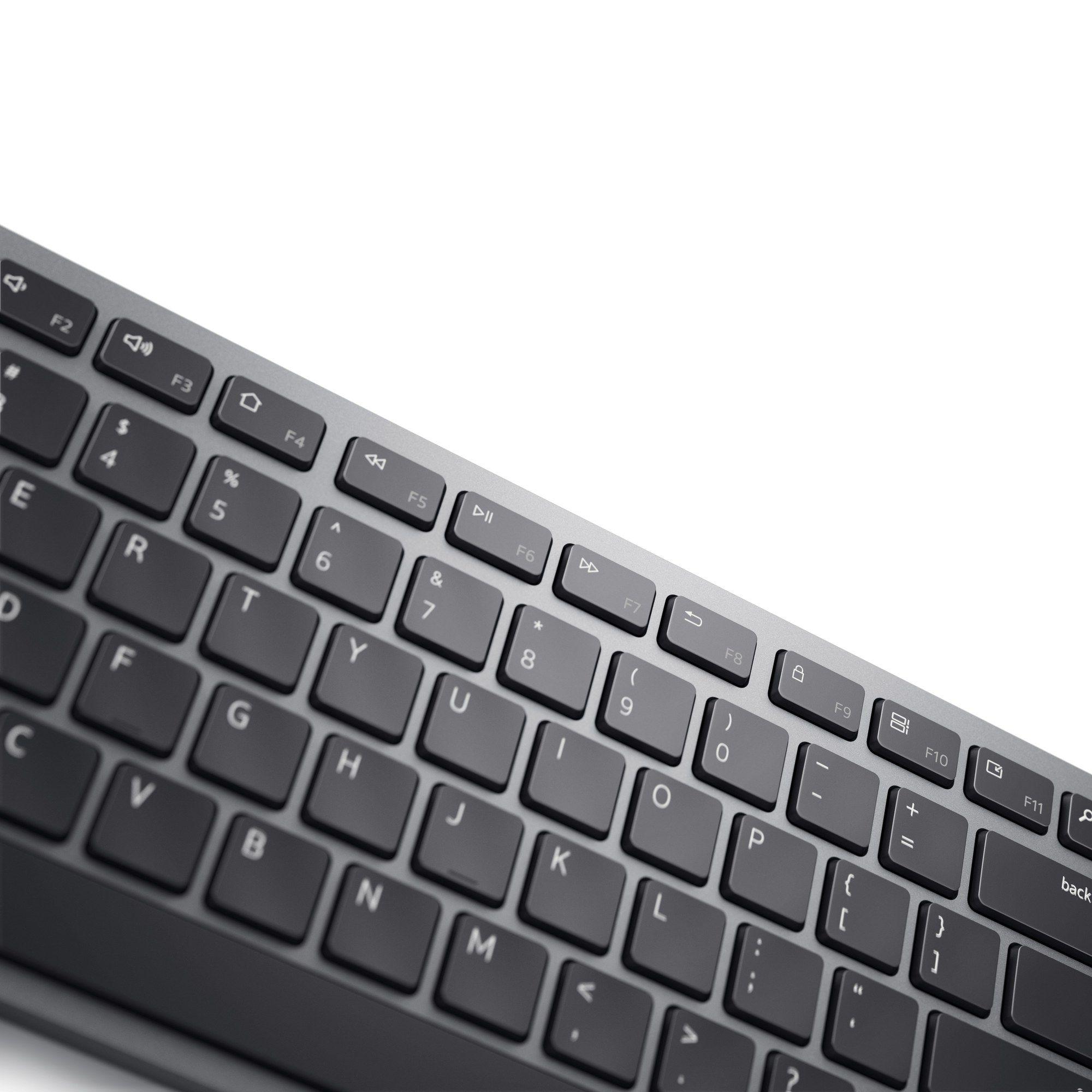 Teclado DELL Pro Plus KB700 (Alemão - Tesoura - Tamanho completo - Cinzento) — miniatura 6