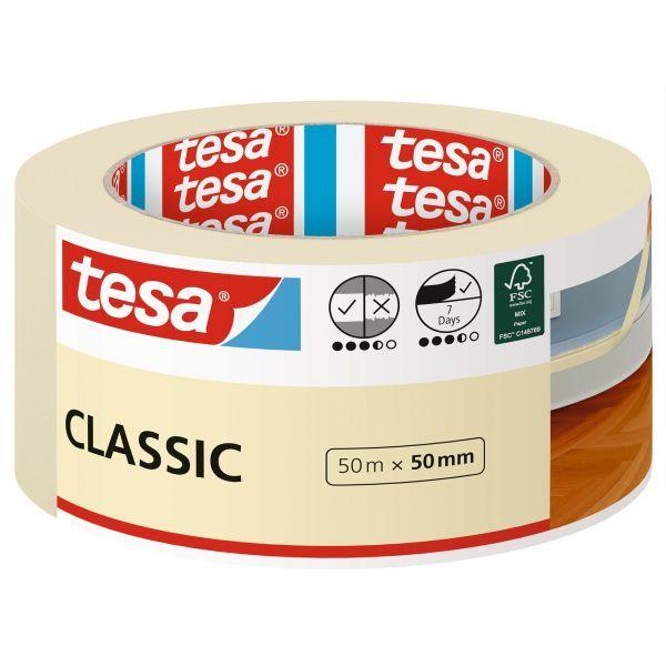 Fita de Mascarar TESA CLASSIC (Bege Claro), miniatura 2