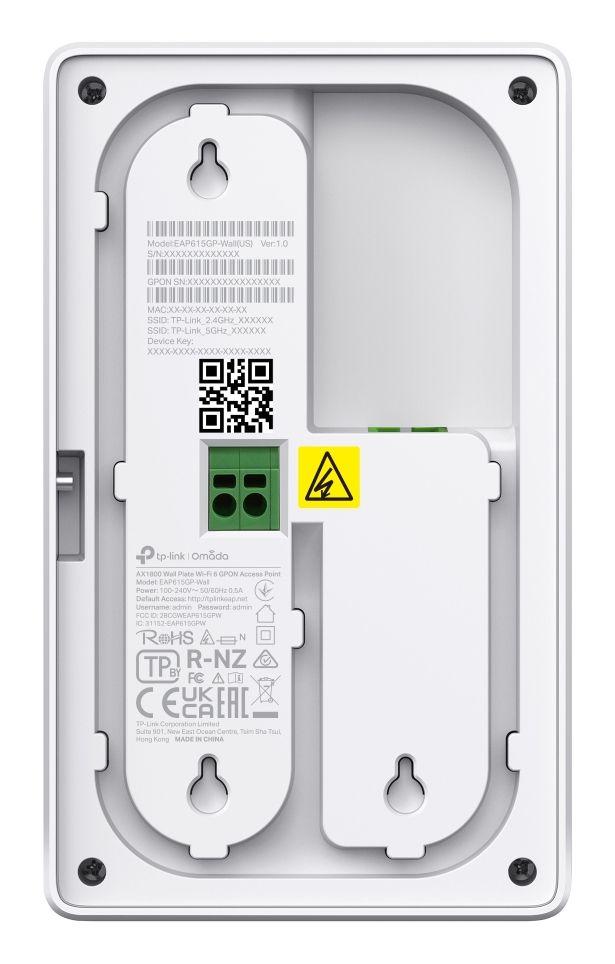 Ponto de Acesso TP-LINK Omada EAP625GP-WALL (Wi-Fi 6 - 1201 Mbit/s - 2,4 GHz e 5 GHz - Branco) — miniatura 5