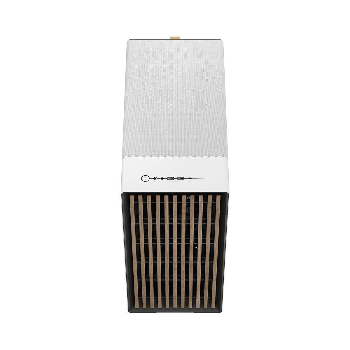 Caixa PC FRACTAL DESIGN North XL (Midi Tower - Madeira, aço e malha - 18,5 cm - Branco) — miniatura 3
