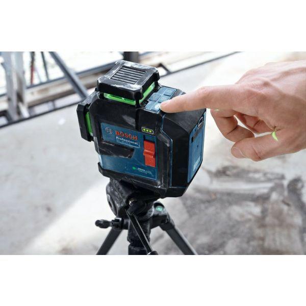 Nível Laser BOSCH Professional GLL 80-33 G (Preto e Verde), miniatura 4