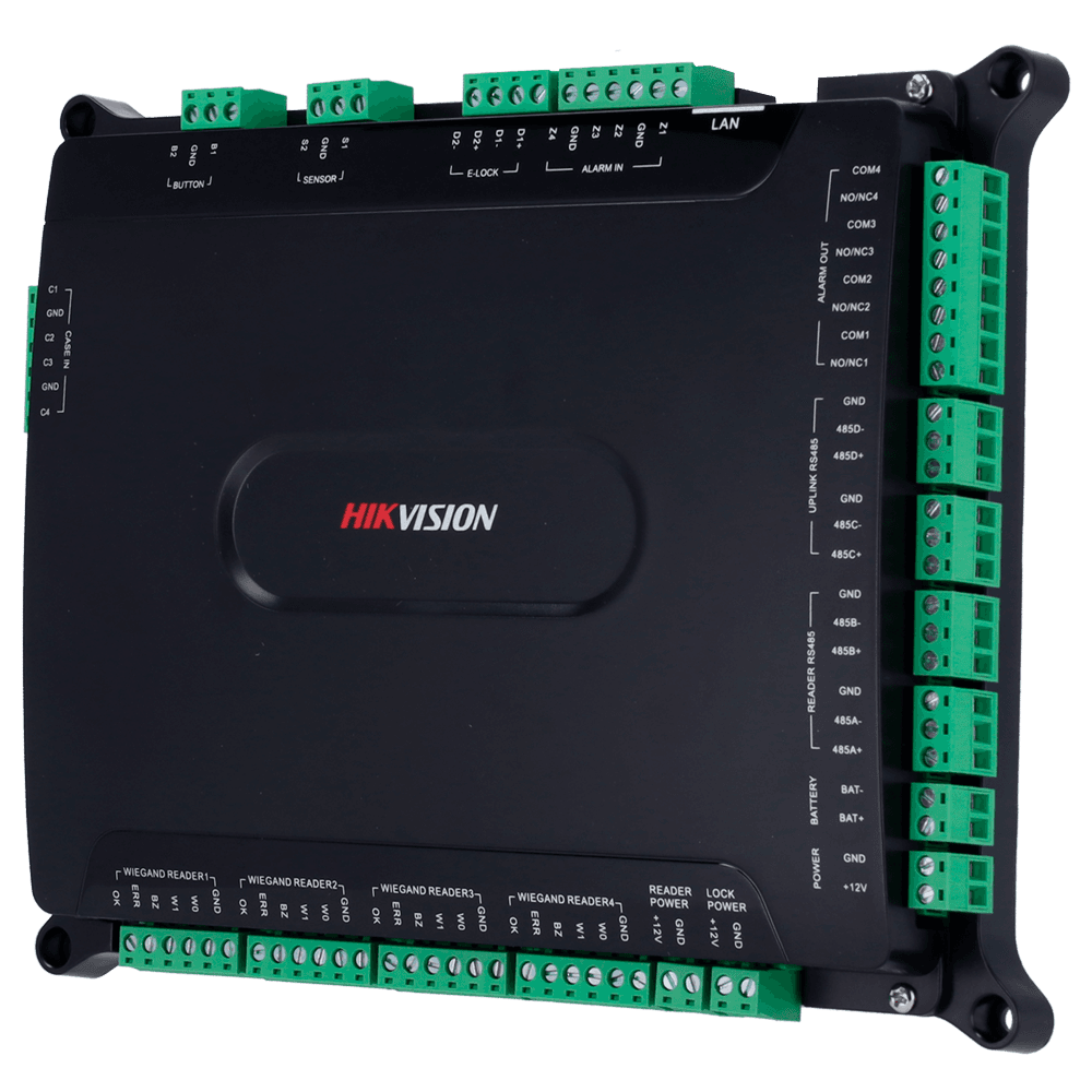 Controlador de Acesso HIKVISION DS-K2602T-MAINBOARD (2 portas - TCP/IP - RS485)