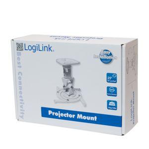 Suporte de Teto para Projetor LOGILINK BP0003 (15 kg - Teto - +0°/-25° - Branco), miniatura 4