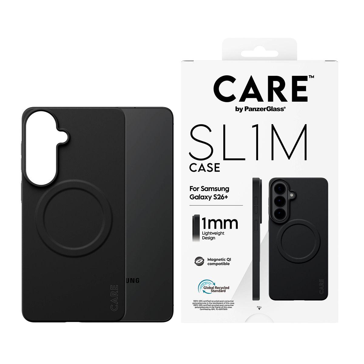 Capa para Telemóvel PANZERGLASS CARE SL1M para Samsung Galaxy S26+ (Samsung Galaxy S26+ - Samsung - Plástico - Preto), miniatura 2
