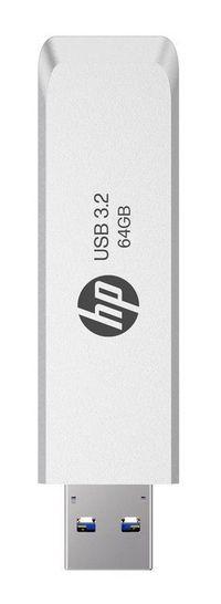 Pen USB HP HPFD819W-A-64 (USB Type-A - 3.2 Gen 2 - Deslizante - Prateado), miniatura 3