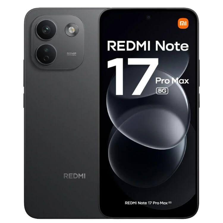 Smartphone XIAOMI Redmi Note 17 Pro Max 5G (8GB/512GB - 6,83" - Preto) — miniatura 2