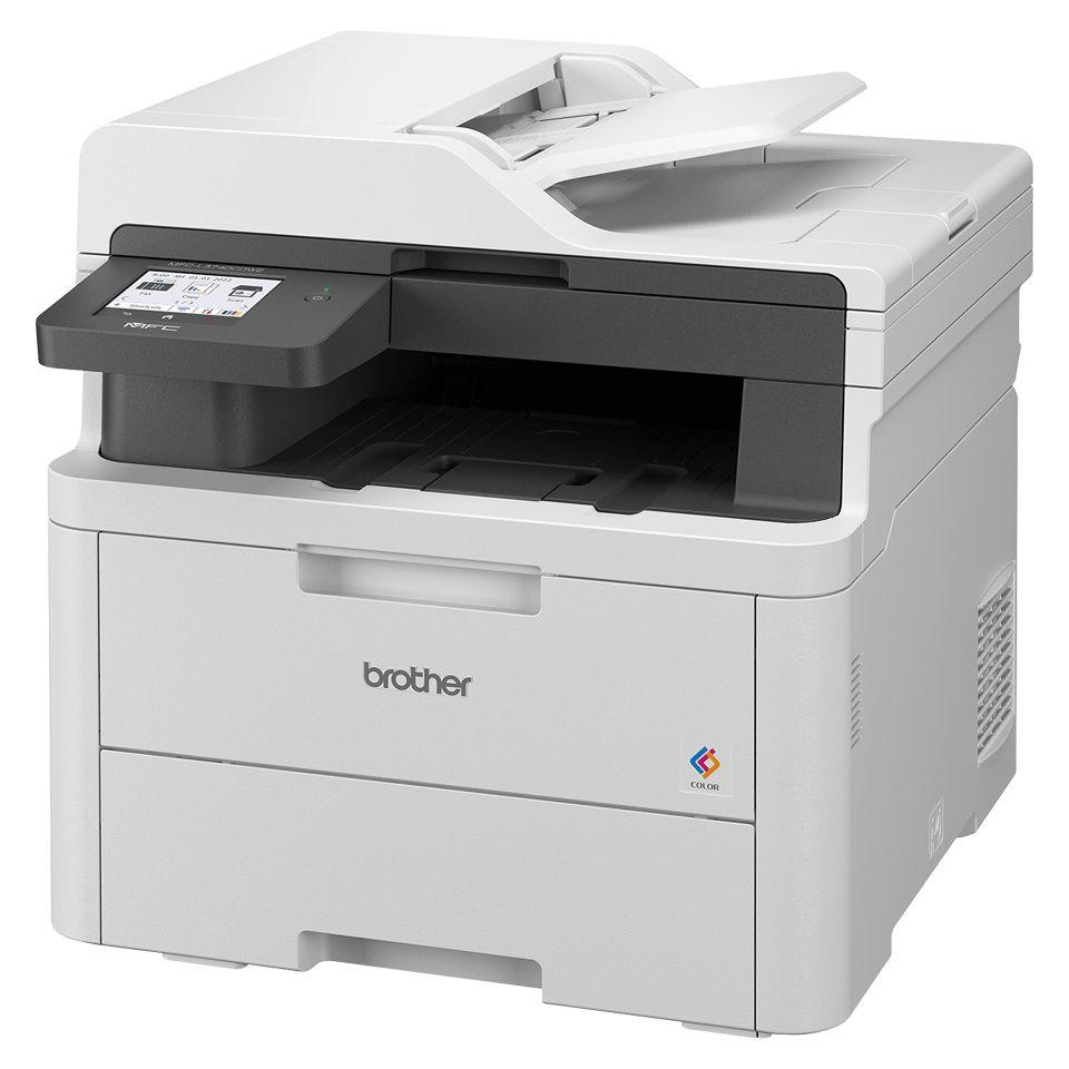 Impressora Multifunções Laser LED BROTHER MFC-L3740CDWE (A4 - Impressão a cores - 250 folhas - Preto e Branco) — miniatura 2