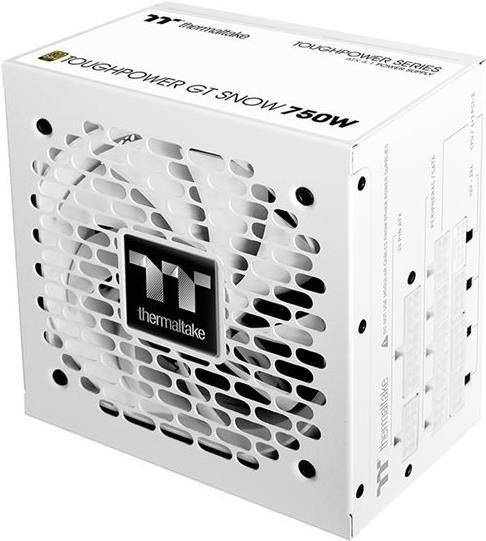 Fonte de Alimentação THERMALTAKE Toughpower GT Snow 750W (750 W - 80 PLUS Gold - Totalmente modular - Branco)