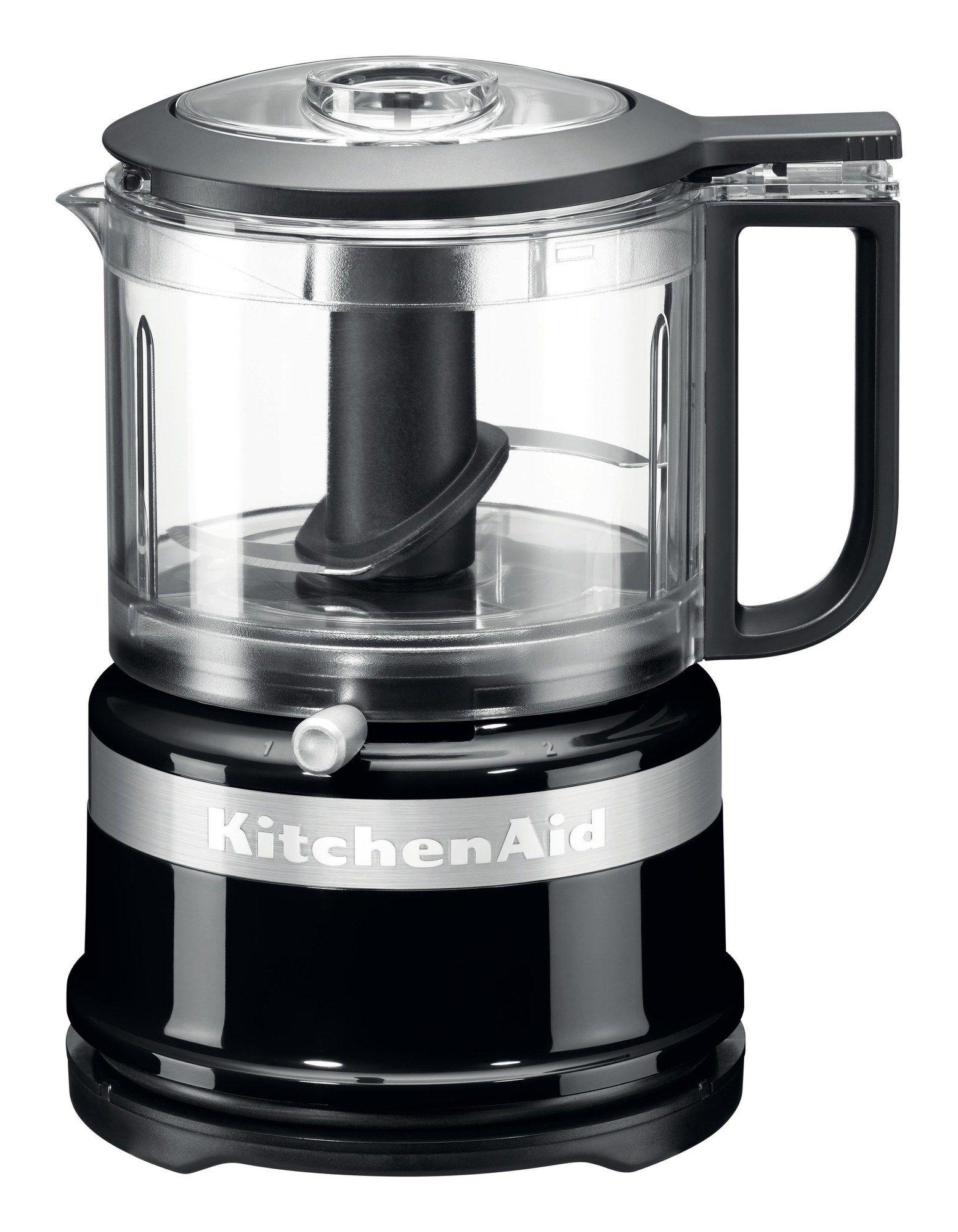 Mini Picadora KITCHENAID 5KFC3516EOB (240 W - 0,83 l - Plástico - Preto e Inox)