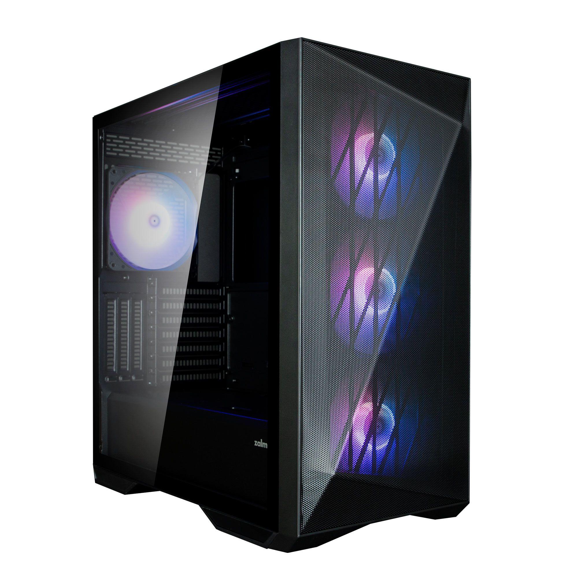 Caixa de Computador ZALMAN Z9 Iceberg MS (Midi Tower - Plástico, aço, vidro temperado - 18,5 cm - Preto) — miniatura 2