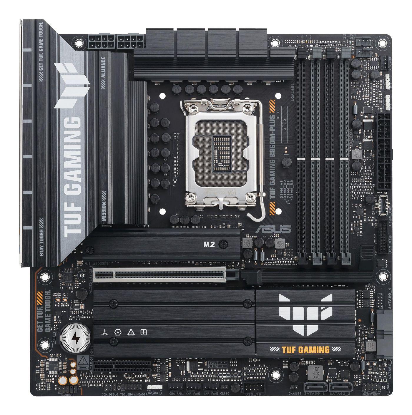 Motherboard ASUS TUF GAMING B860M-PLUS (LGA 1851 (Socket V1) - Intel Core Ultra - Micro-ATX)