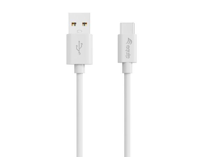 Cabo USB EQUIP 128846 (0,5 m - USB A - USB C - Branco), miniatura 2
