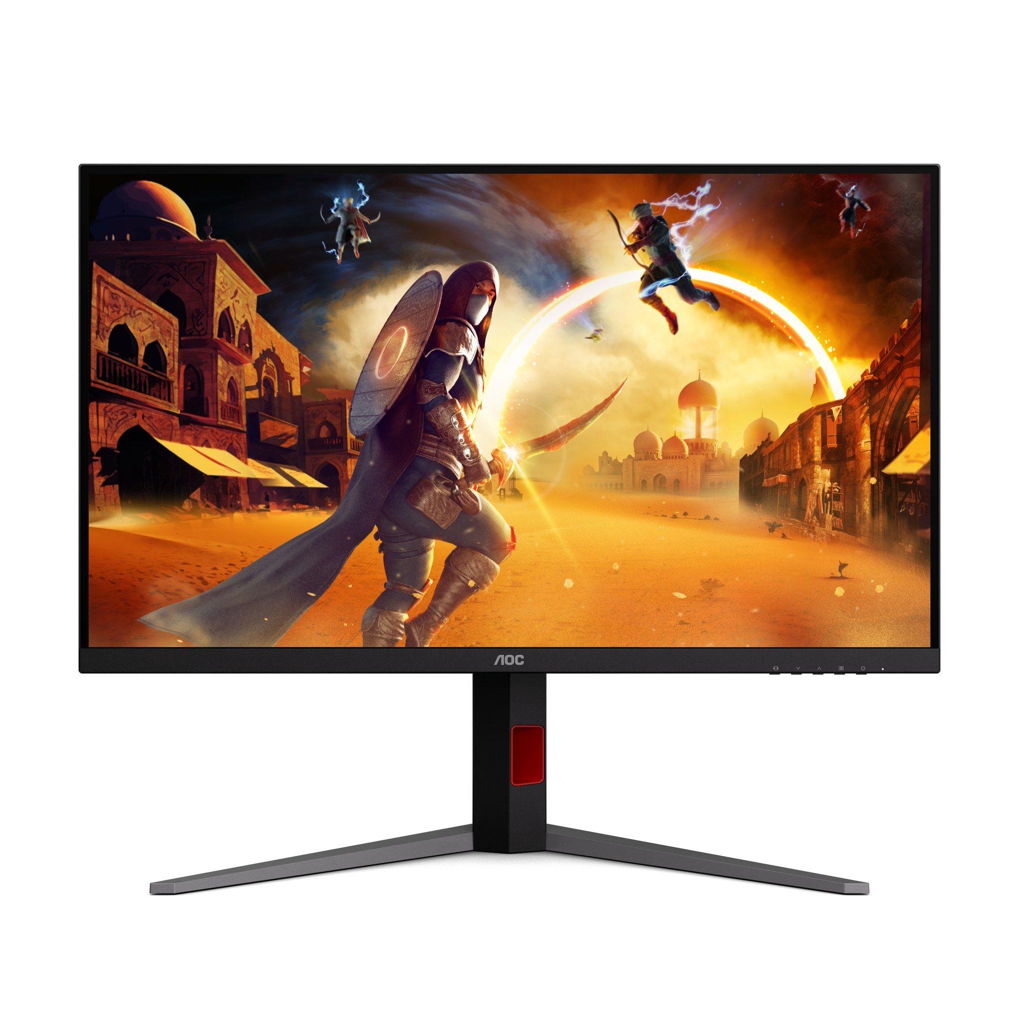 Monitor AOC U32G4U (31,5" - Fast IPS - 160 Hz - Preto e Vermelho) — miniatura 5