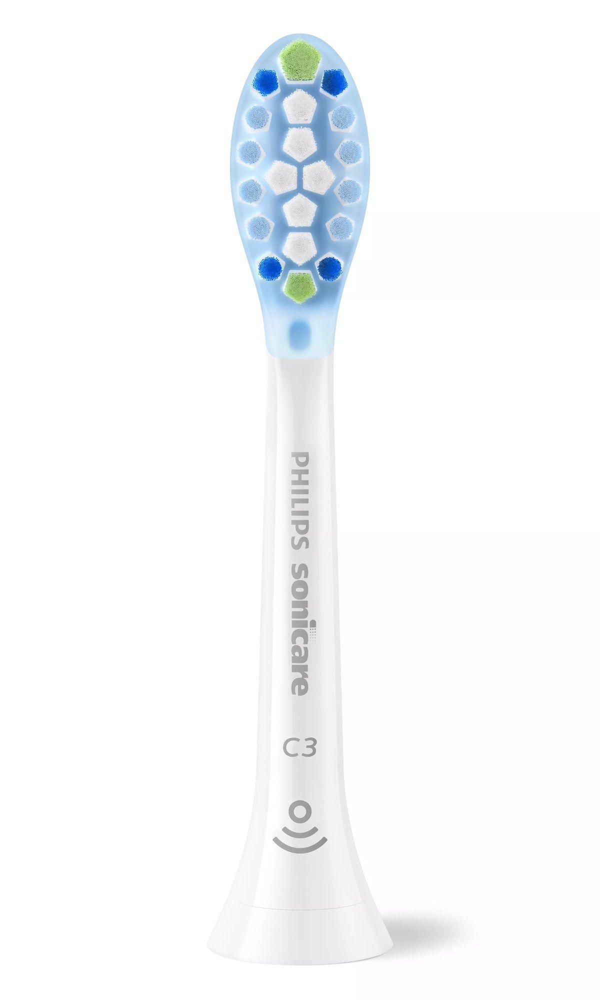 Recargas para Escova de Dentes Elétrica PHILIPS Sonicare C3 Premium Plaque Defense HX9042/87 (Transparente) — miniatura 2